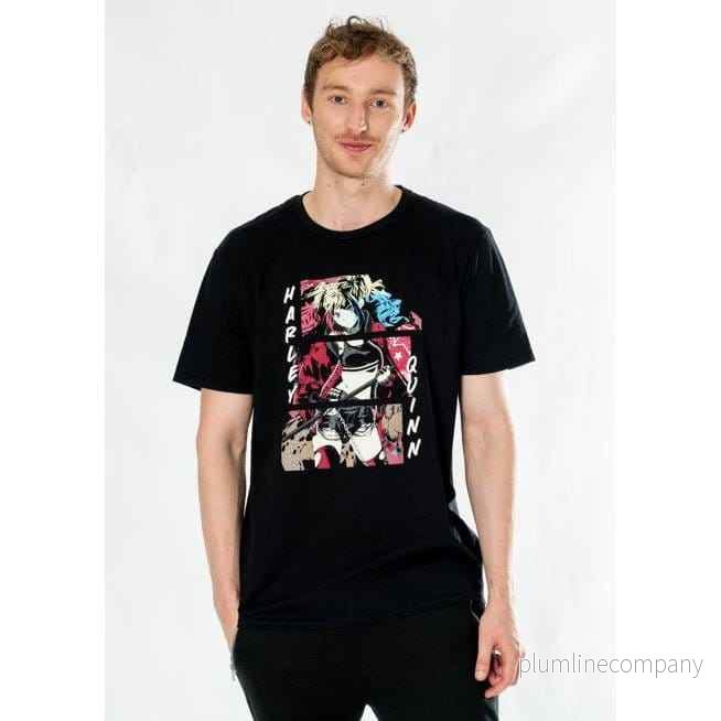 DC Comics T-shirt Harley Quinn Anime Serie Storlek XXL DC Comics T-shirt Harley Quinn Anime Serie Storlek XXL