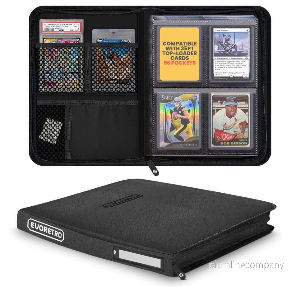 Evoretro Shield+ Topload Cards Binder Compact 96 Karten Black - Bild 3