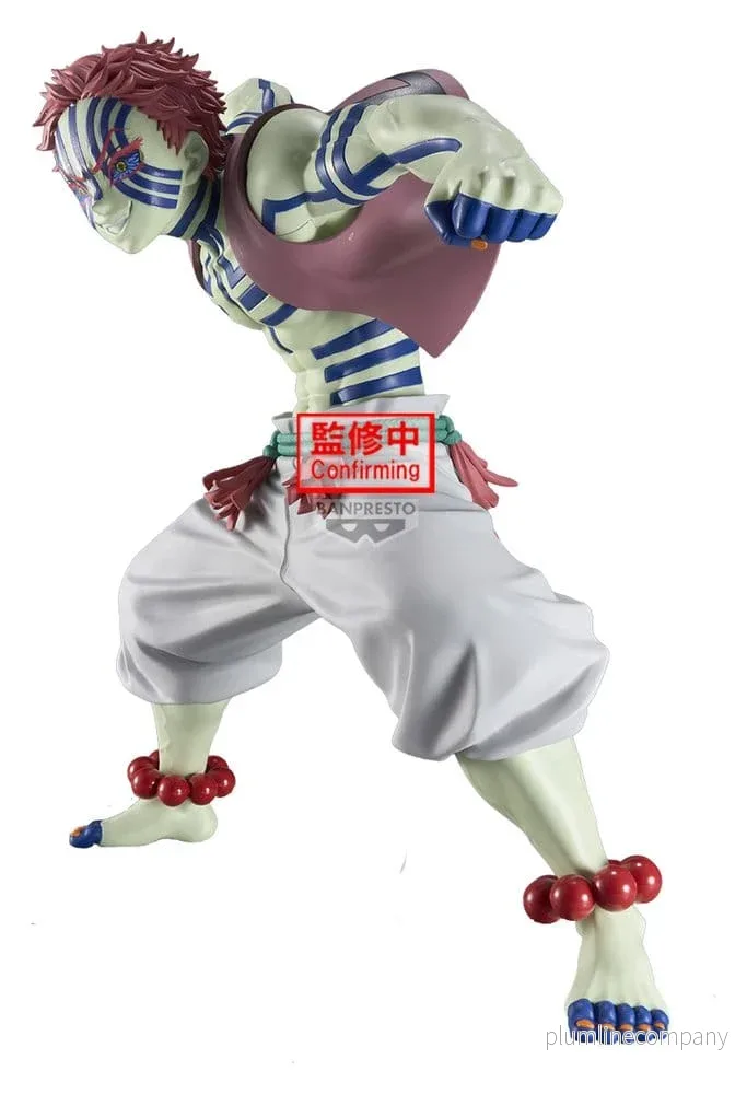 Demon Slayer: Kimetsu no Yaiba Grandista PVC-figur Akaza II, 23 cm Demon Slayer: Kimetsu no Yaiba Grandista PVC-figur Akaza II, 23 cm