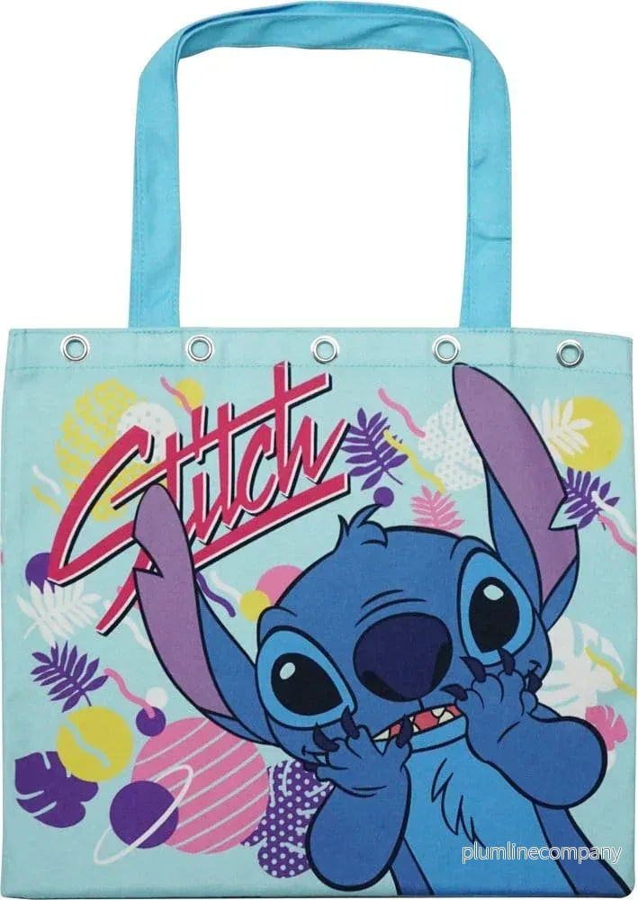 Stitch Tote-väska blå