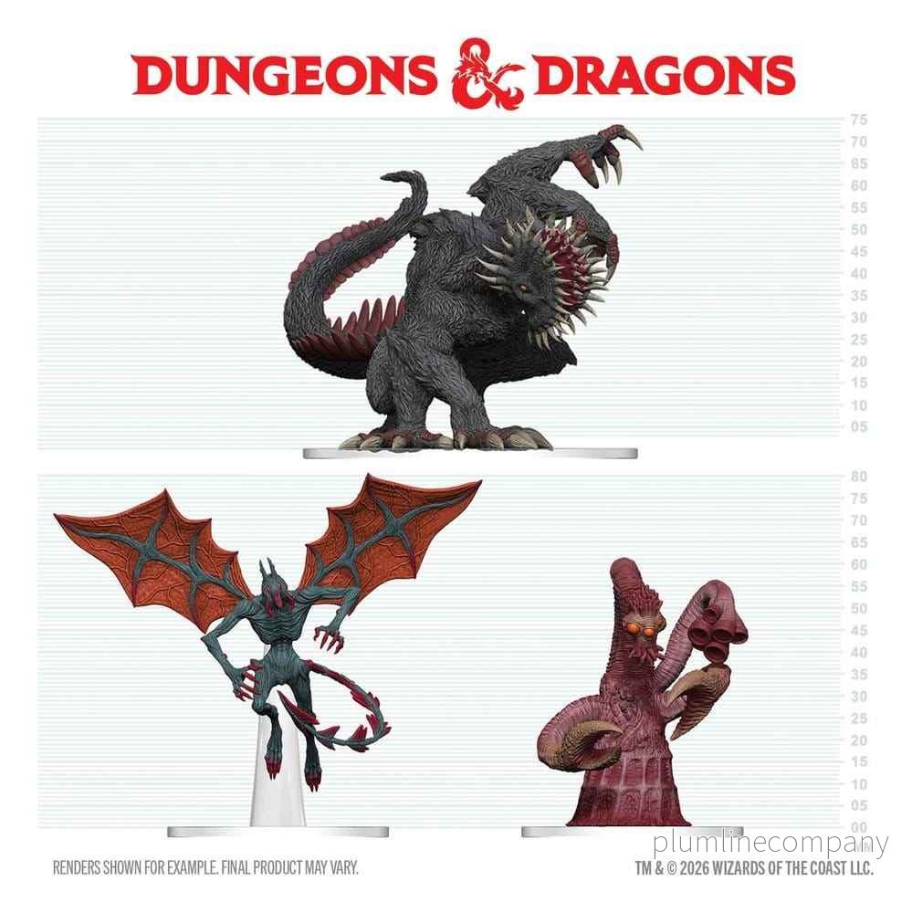 D&D Icons of the Realms Förmålade Minifigurer Maddening Monsters of Ravenloft - Bild 2