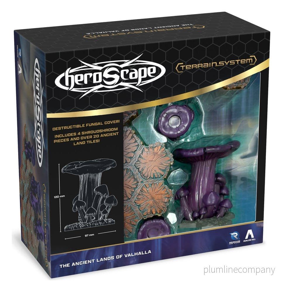 Heroscape terrängexpansion De uråldriga landen i Valhalla – svensk version av engelskspråkig utgåva Heroscape terrängexpansion De uråldriga landen i Valhalla – svensk version av engelskspråkig utgåva
