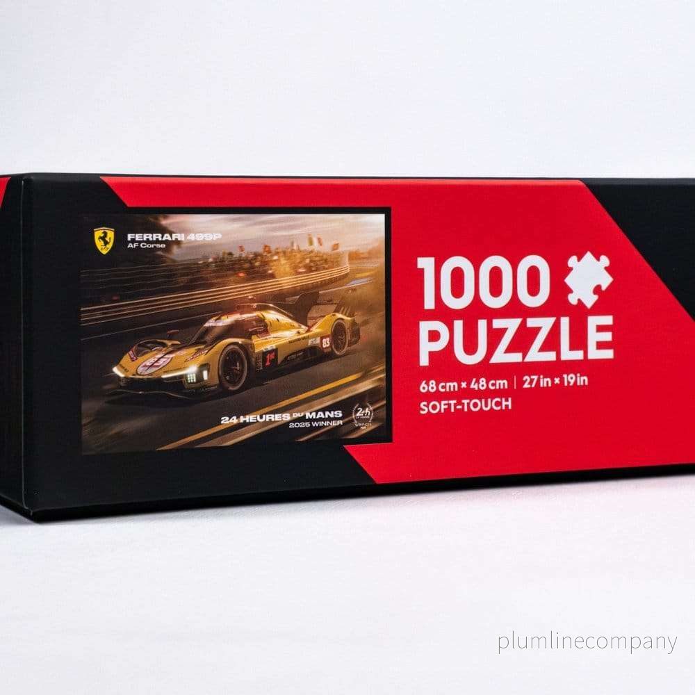 Ferrari AF Corse pussel 499P 24 Heures du Mans 2025 Winner (1000 bitar) 48 x 68 cm - Bild 2