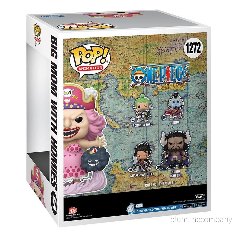 One Piece Super Sized POP! Figur Big Mom med Homies 15 cm - Bild 3