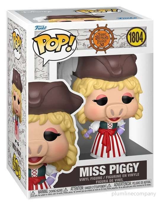 Muppet Treasure Island POP! Movies Vinylfigur Miss Piggy 9 cm - Bild 2