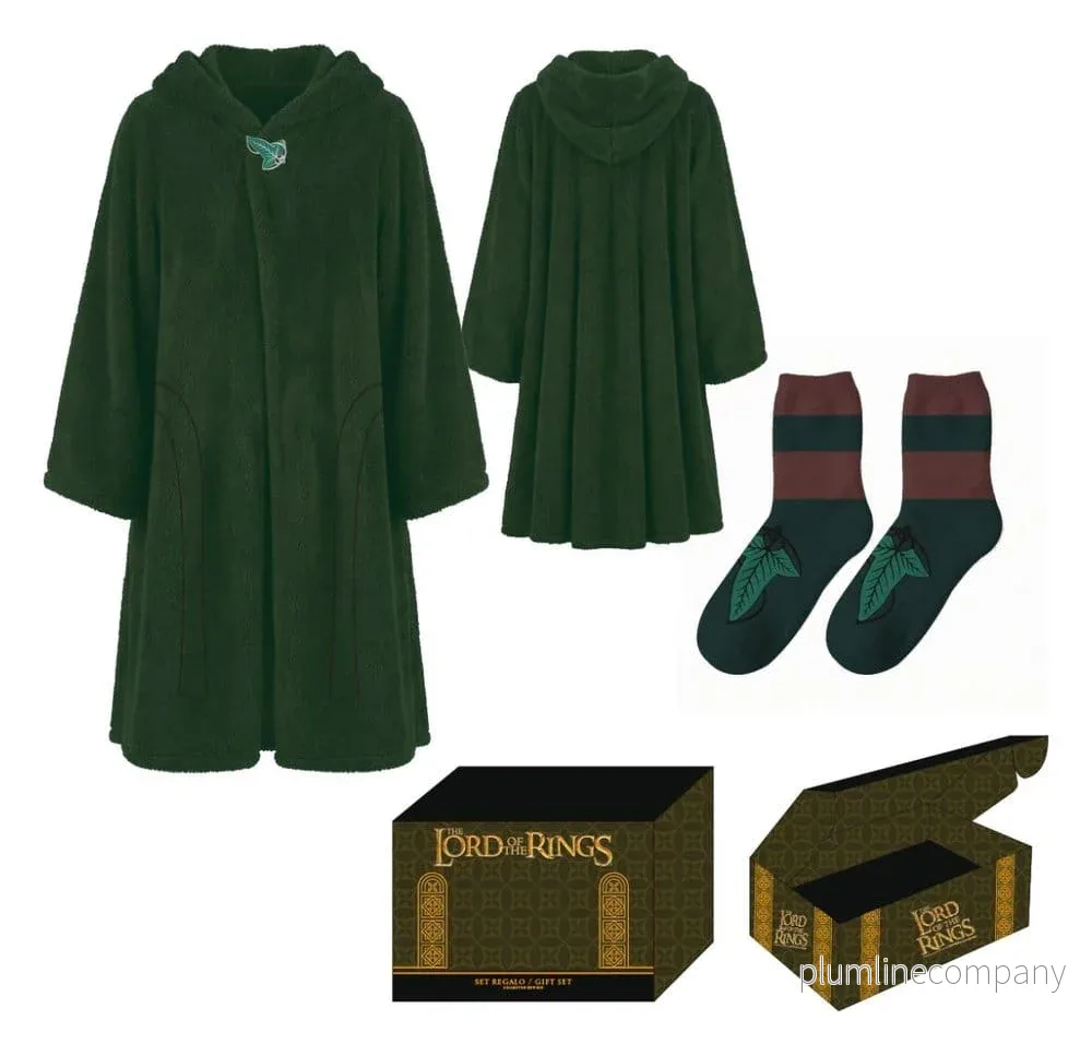 The Lord of the Rings fleecemantel och strumpor presentset The Lord of the Rings fleecemantel och strumpor presentset
