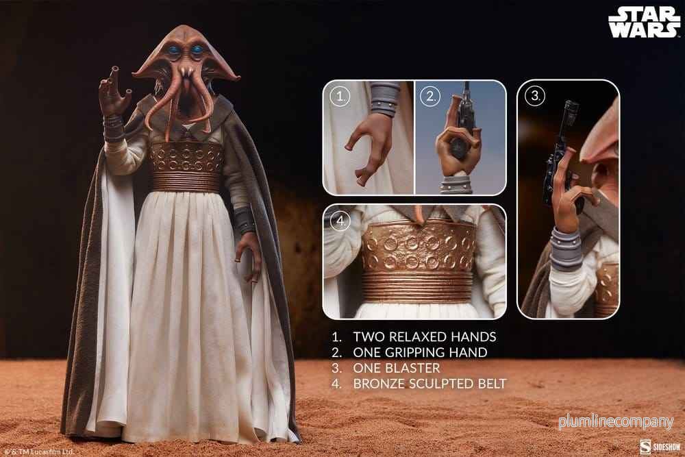 Star Wars Actionfigur 1/6 Tessek 32 cm - Samlarutgåva - Bild 2