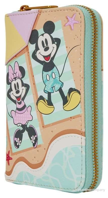 Mickey & Minnie Beach Fun Zip Around-plånbok - Bild 3