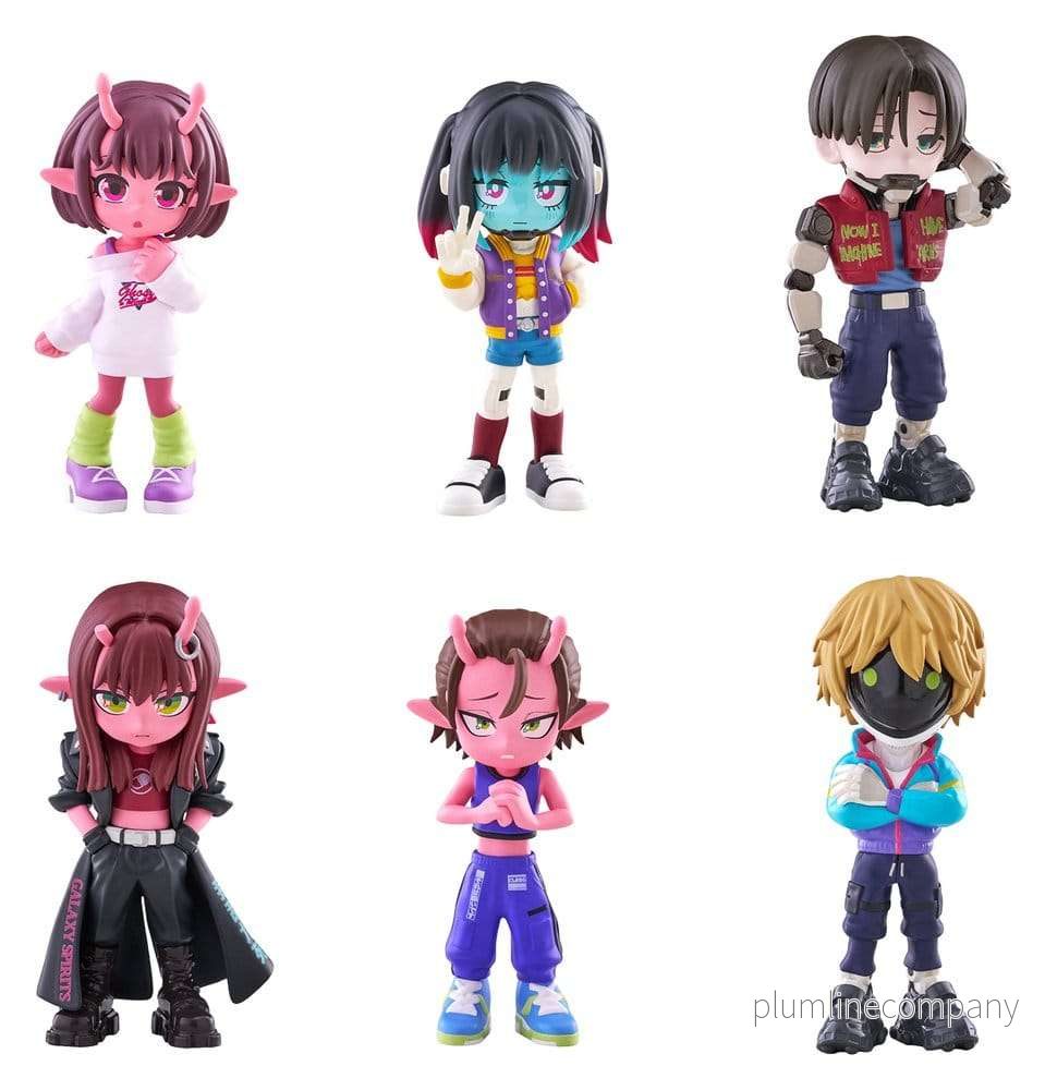 Galactic Milky?Subway Express PalVerse Express minifigurer Blind Box Display (6) Galactic Milky?Subway Express PalVerse Express minifigurer Blind Box Display (6)