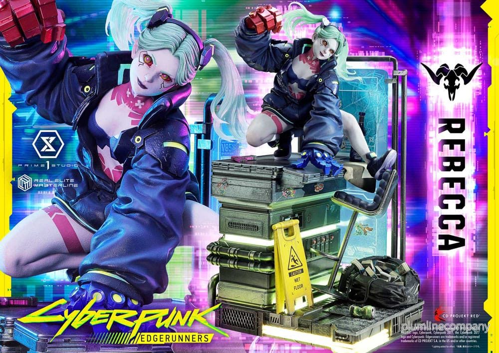 Cyberpunk: Edgerunners Real Elite Masterline Series Statue 1/4 Rebecca 54 cm - Bild 2