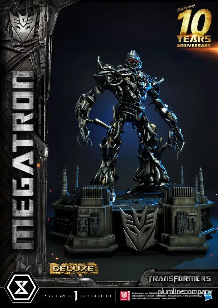 Transformers Museum Masterline staty Megatron Deluxe Bonus Version 84 cm Transformers Museum Masterline staty Megatron Deluxe Bonus Version 84 cm