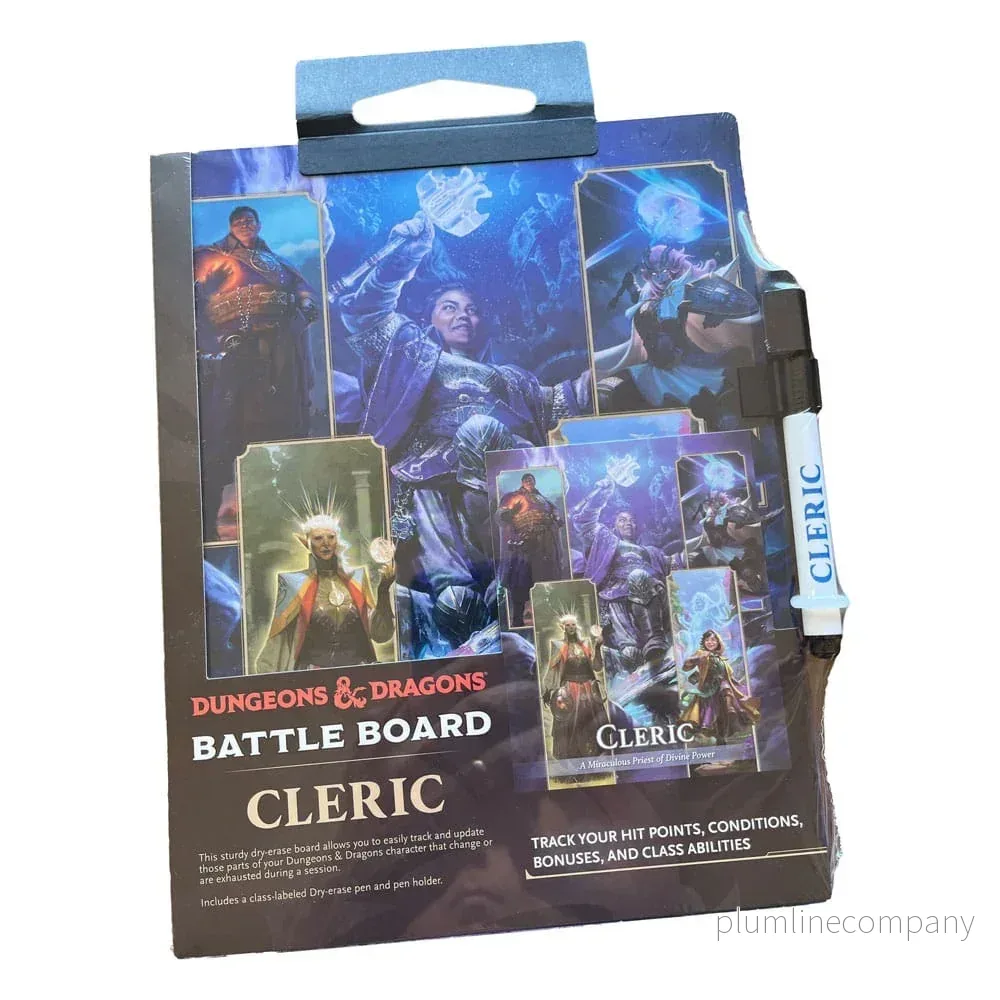 Dungeons & Dragons Battle Board Anteckningsblock Cleric Dungeons & Dragons Battle Board Anteckningsblock Cleric