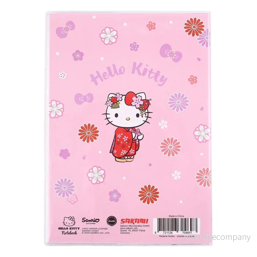 Sanrio Anteckningsblock Hello Kitty Kimono Holographic Checkered - Bild 3