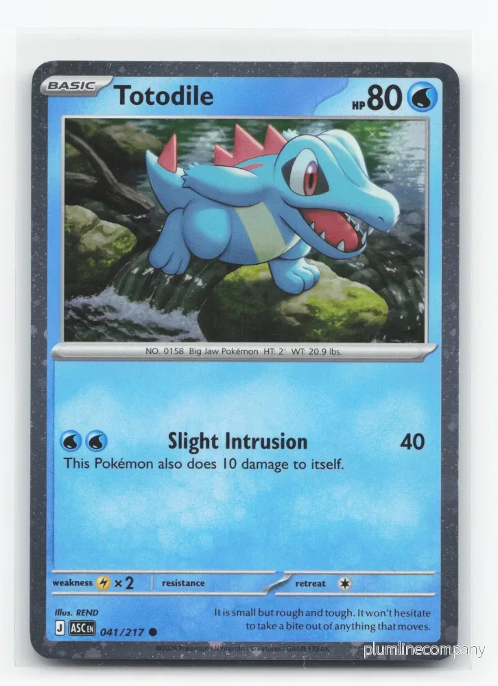 Totodile 041/217 – Ascended Heroes