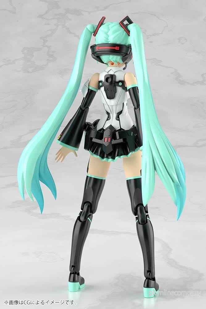 Frame Arms Girl Plastmodell Kit Grande Scale Frame Musikflicka Hatsune Miku 25 cm - Bild 3