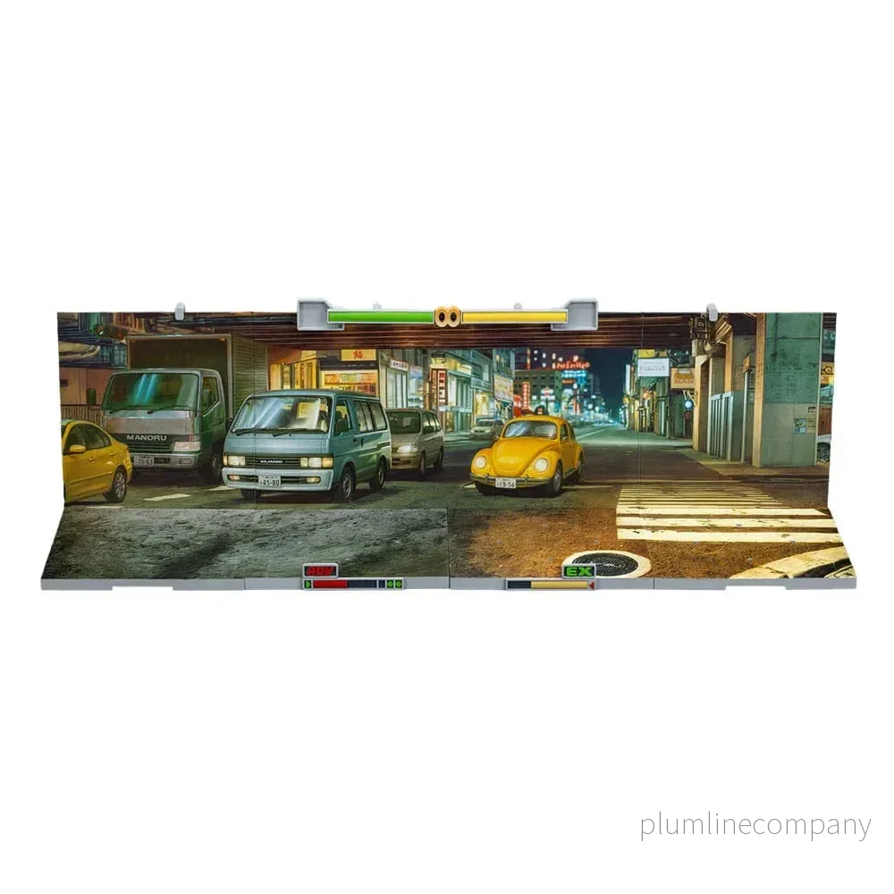 The King Of Fighters ’98 Diorama Stage Base Japan Street The King Of Fighters ’98 Diorama Stage Base Japan Street