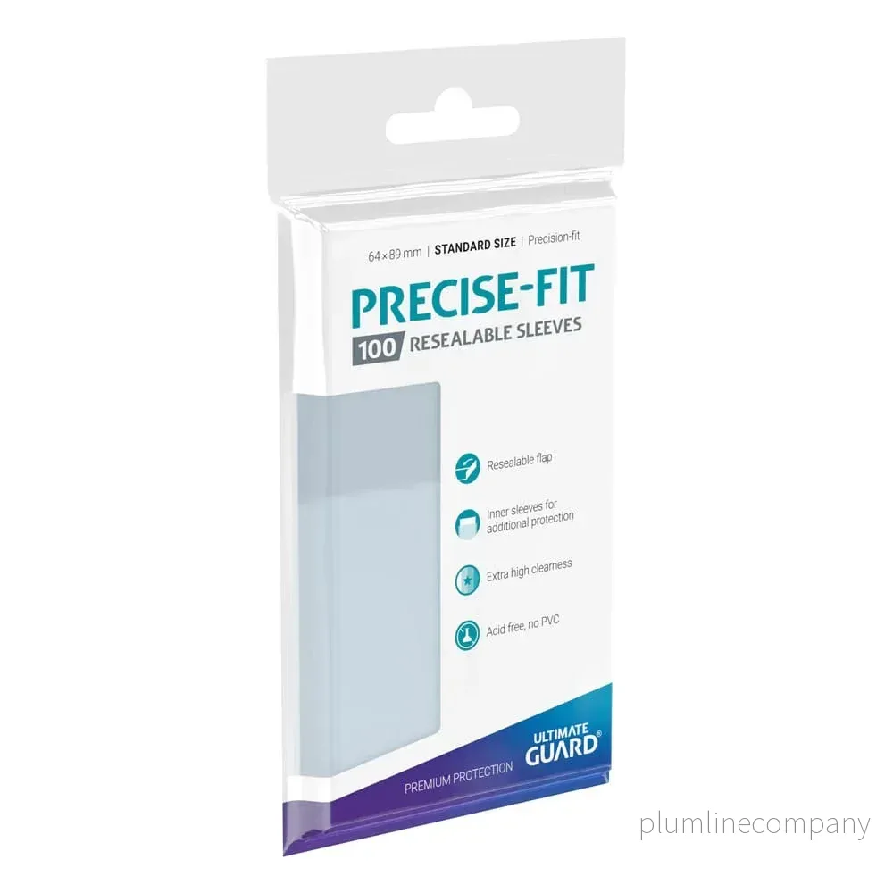 Ultimate Guard Precise-Fit Sleeves Standard Size (100) - Resealable - Bild 2