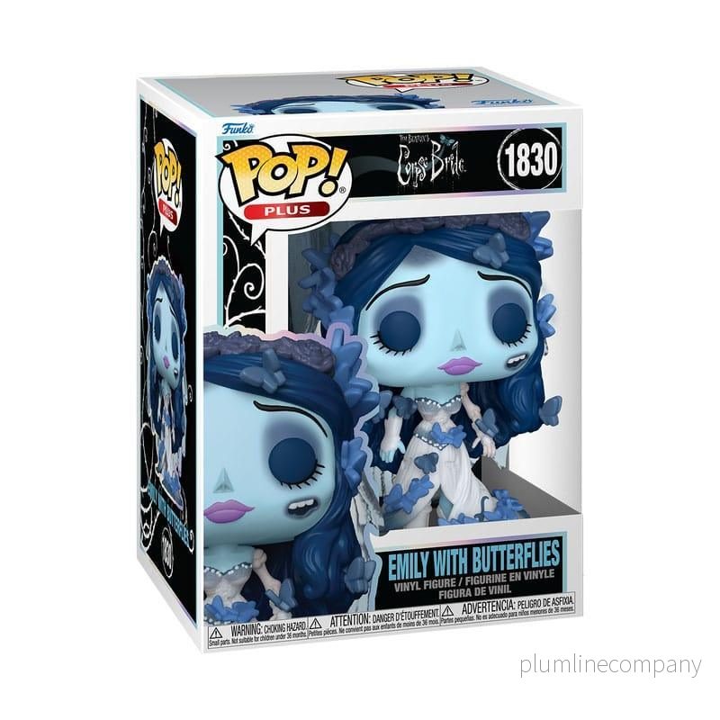 Corpse Bride POP! Disney Figur Bride med Fjärilar 9 cm - Bild 3