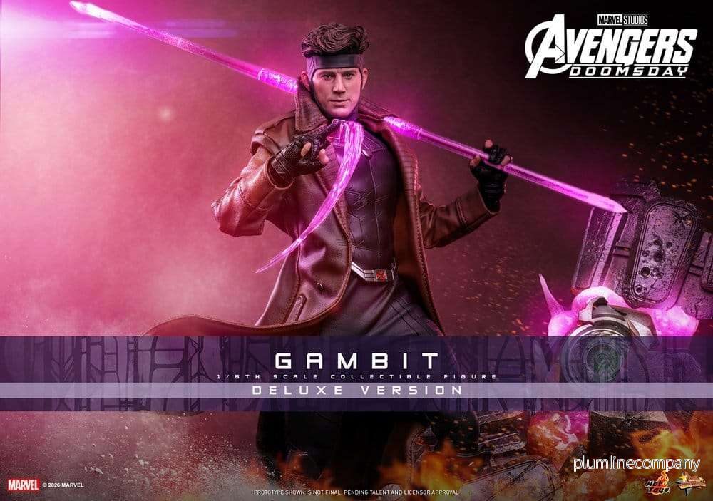 Avengers: Doomsday Movie Masterpiece Action Figure 1/6 Gambit Deluxe Version 31 cm - Bild 2