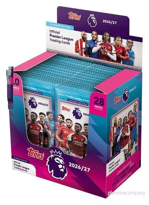 Premier League 2026/2027 Trading Cards Display (28)
