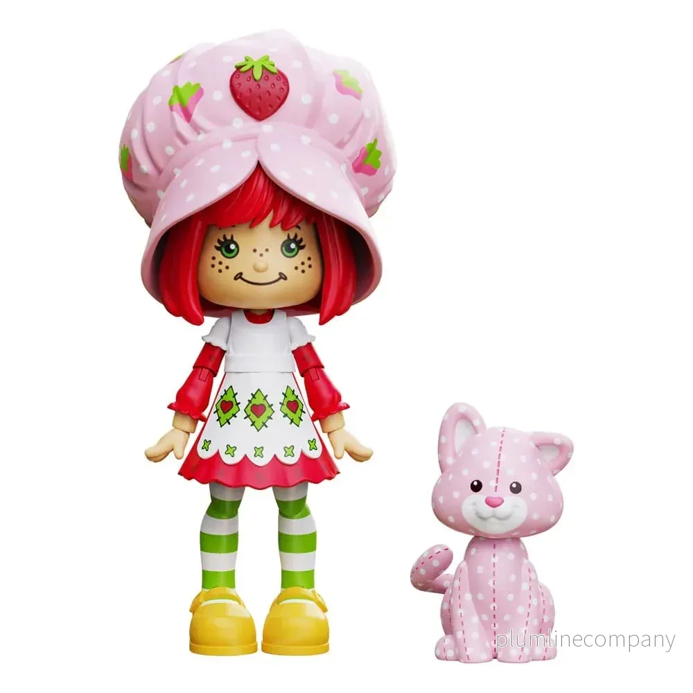 Strawberry Shortcake Simply Action Figur – Strawberry Shortcake & Custard Strawberry Shortcake Simply Action Figur – Strawberry Shortcake & Custard