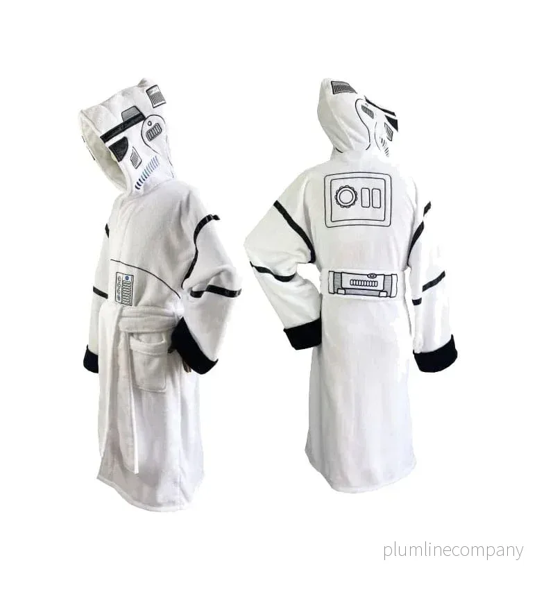 Star Wars Original Stormtrooper Fleece Bathrobe - Stormtrooper White - Bild 2
