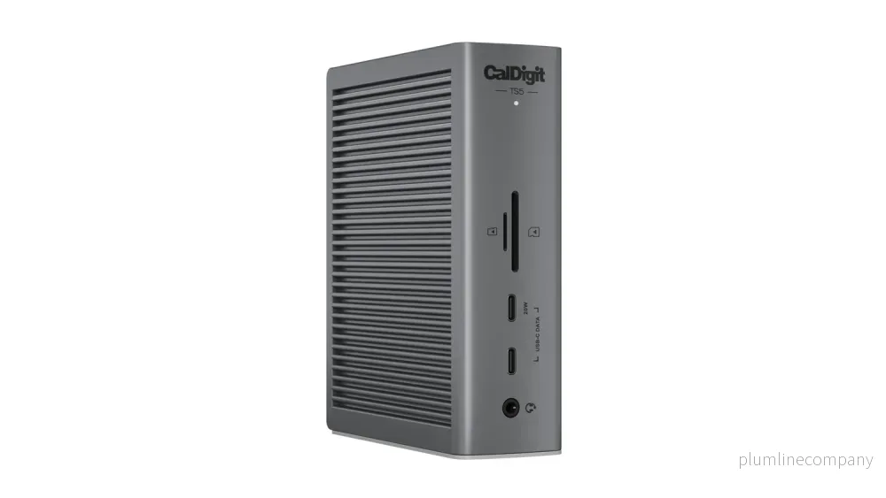 CalDigit TS5 – 15 Portar Thunderbolt 5 Dockningsstation, 140W Laddning, 4X Thunderbolt 5, 4x 10Gb/s USB Portar CalDigit TS5 – 15 Portar Thunderbolt 5 Dockningsstation, 140W Laddning, 4X Thunderbolt 5, 4x 10Gb/s USB Portar