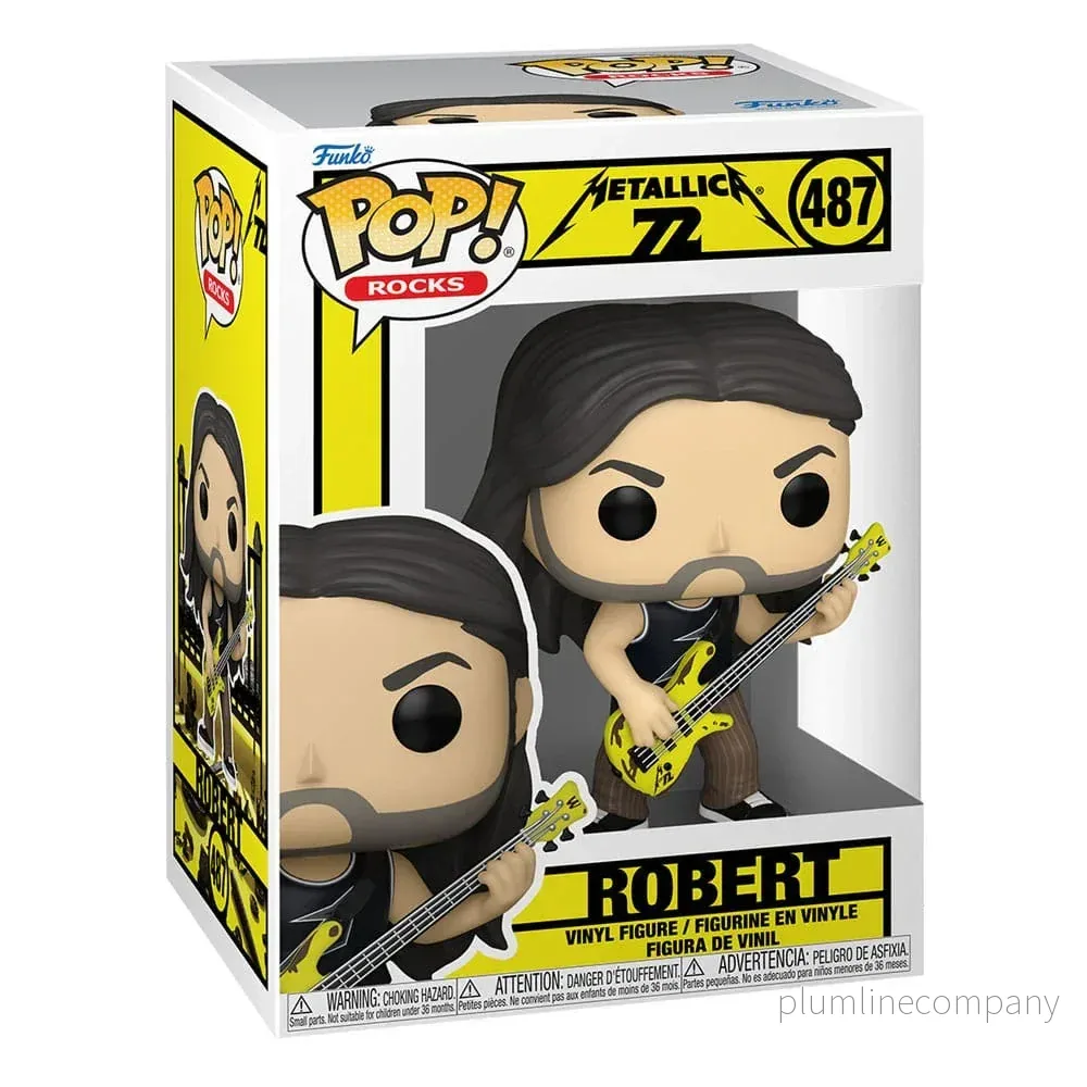 Metallica POP! Rocks Figur Robert (72 Seasons) 9 cm - Bild 3