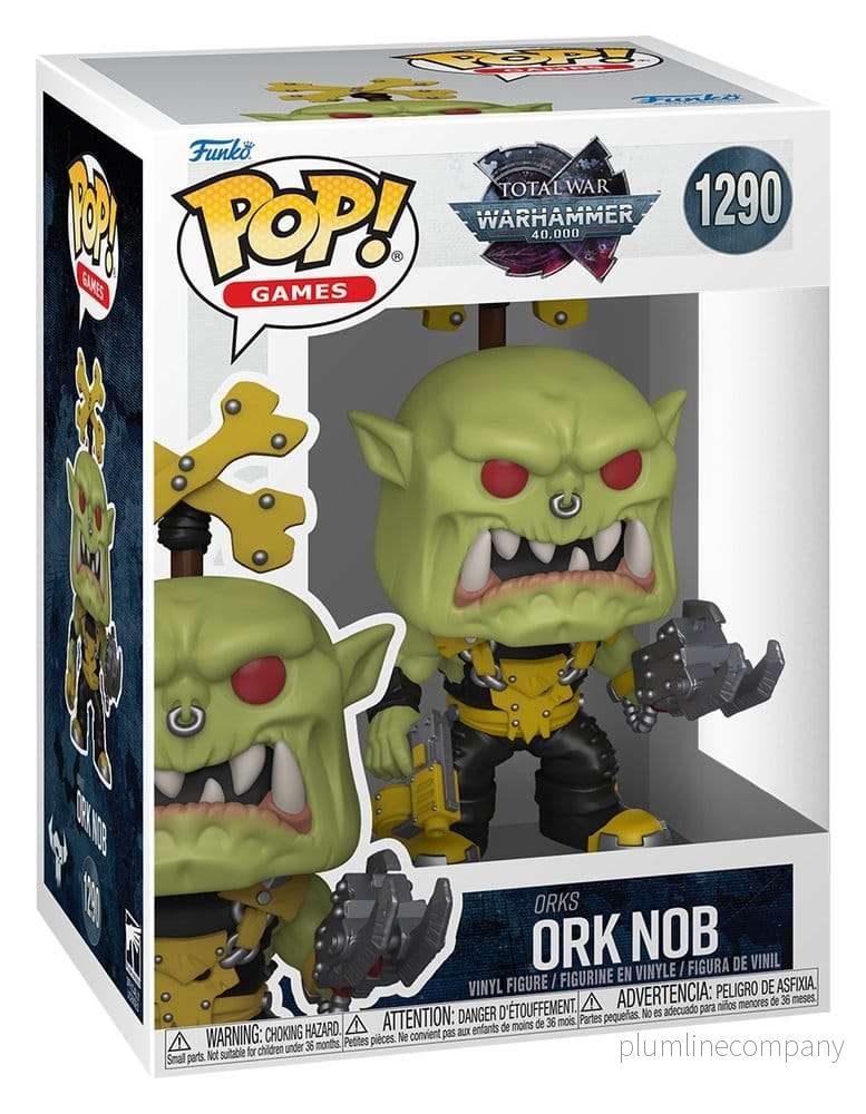Warhammer 40,000 POP! Games Figur Ork Nob 9 cm - Bild 2