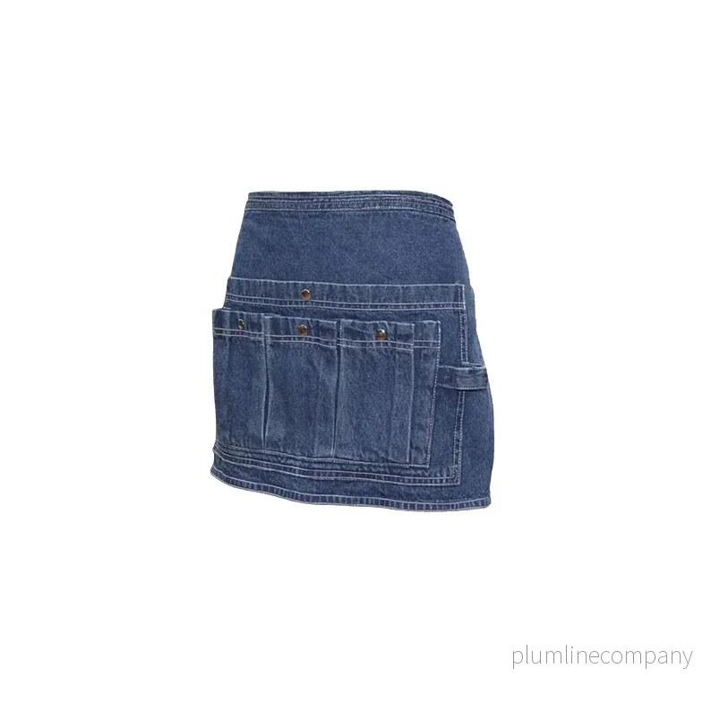 Förkläde, Denim Förkläde, Denim