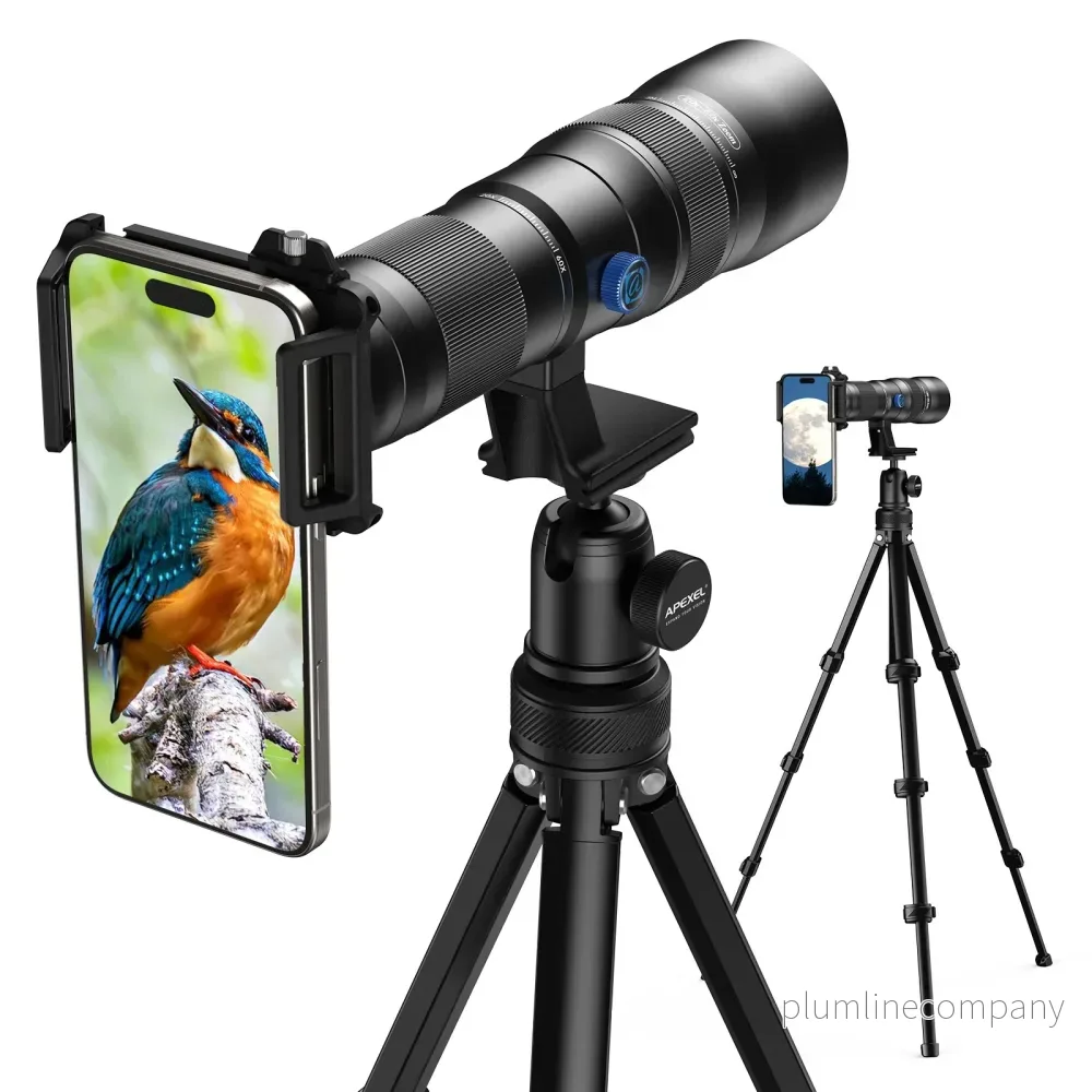 APEXEL Telecular 20–60x professionellt kompakt zoomobjektiv för smartphones APEXEL Telecular 20–60x professionellt kompakt zoomobjektiv för smartphones