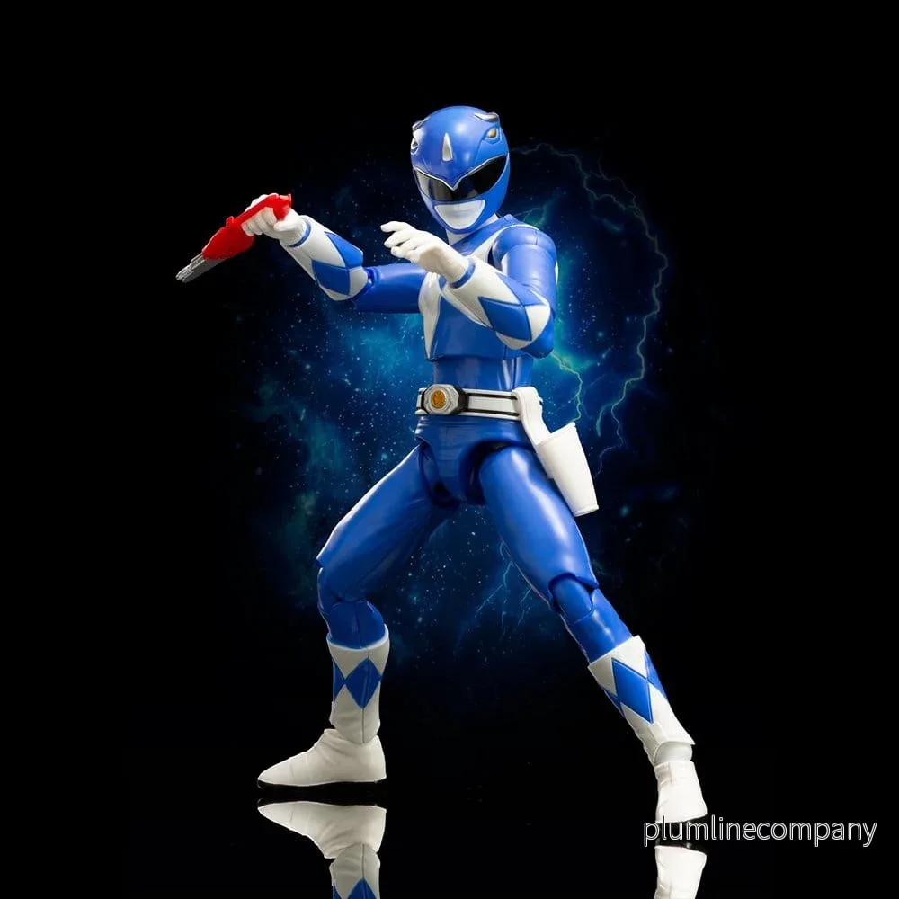 Power Rangers Furai Action-figur Blå Ranger 13 cm Power Rangers Furai Action-figur Blå Ranger 13 cm