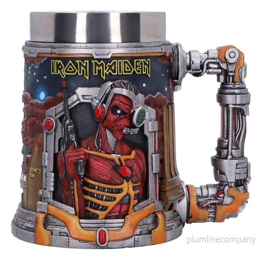 Iron Maiden Tankard Somewhere In Time Iron Maiden Tankard Somewhere In Time