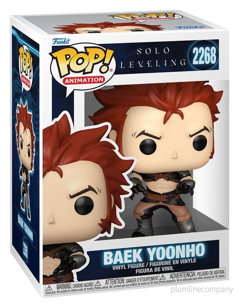 Solo Leveling POP! Animation Figur Baek Yoonho 9 cm - Bild 3