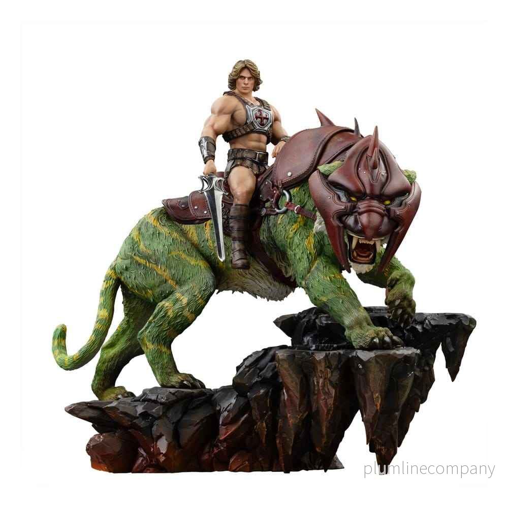 Masters of the Universe Art Scale Figur 1/10 He-Man och Battle Cat 33 cm Masters of the Universe Art Scale Figur 1/10 He-Man och Battle Cat 33 cm