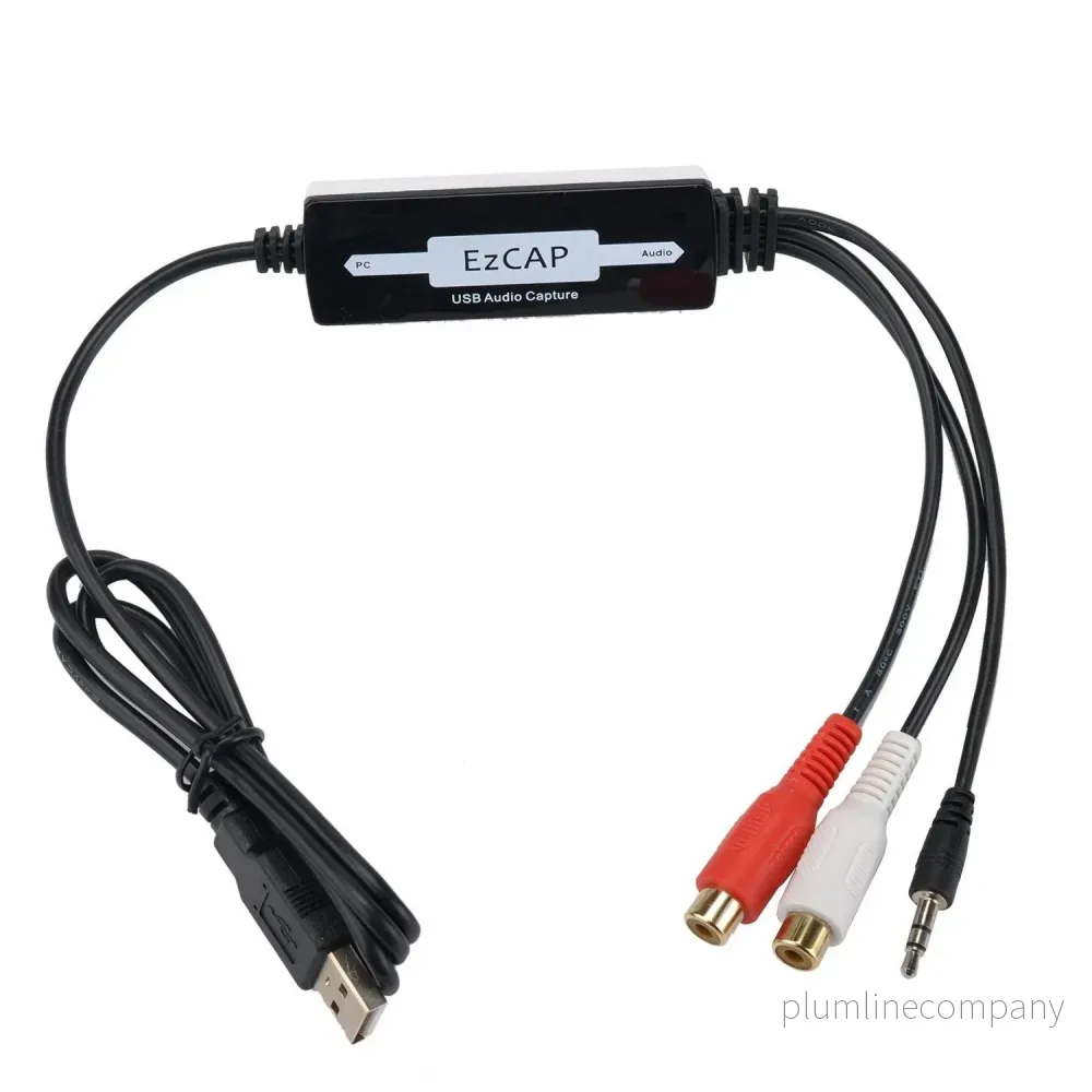 Ezcap216 USB Audio capture analog till digital ljudomvandlare Ezcap216 USB Audio capture analog till digital ljudomvandlare