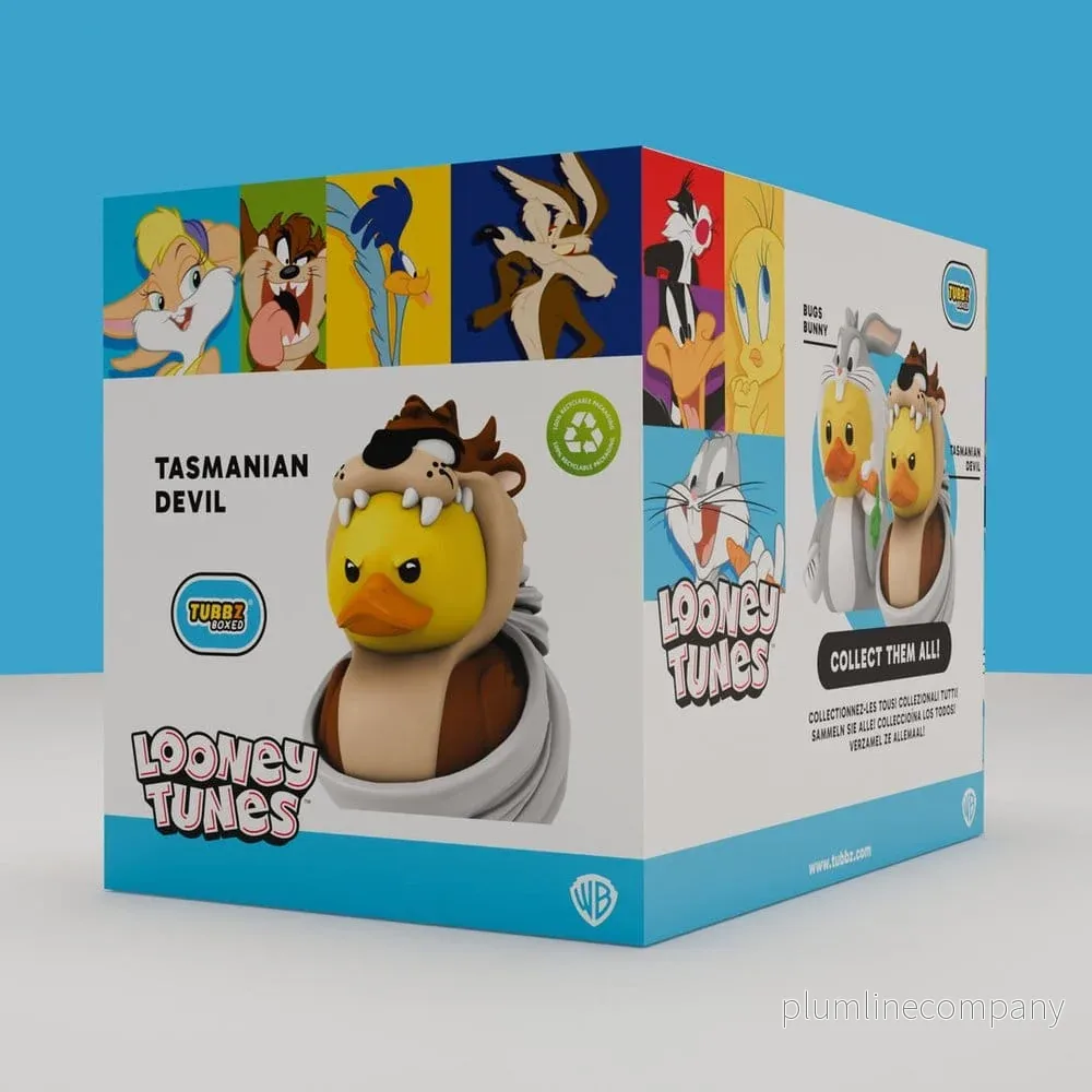 Looney Tunes Tubbz PVC-figur Taz Tasselräv i förpackad utgåva 10 cm - Bild 2