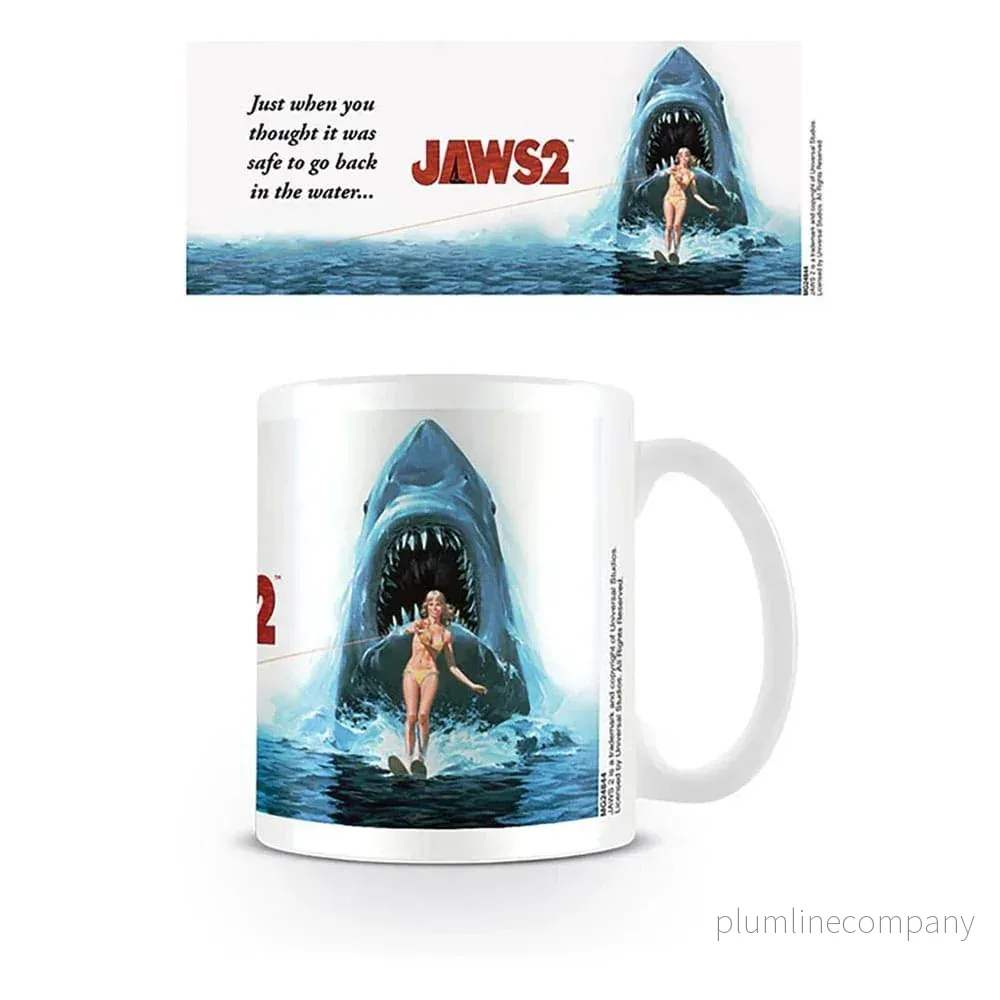 Jaws 2 Mug – Keramisk Kopp med Motiv Jaws 2 Mug – Keramisk Kopp med Motiv