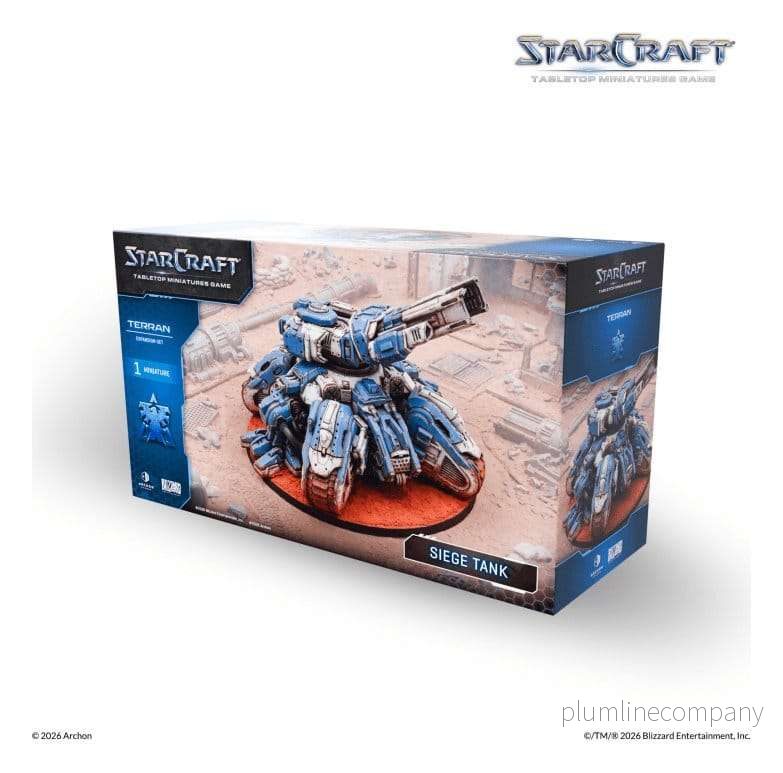 StarCraft TMG Expansion Set Terran: Siege Tank StarCraft TMG Expansion Set Terran: Siege Tank