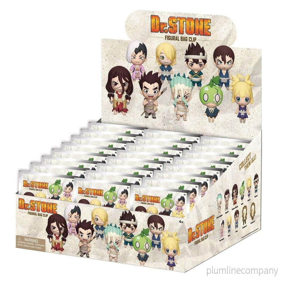 Dr. Stone 3D PVC Bag Clips Series 1 Display (24) - Bild 3