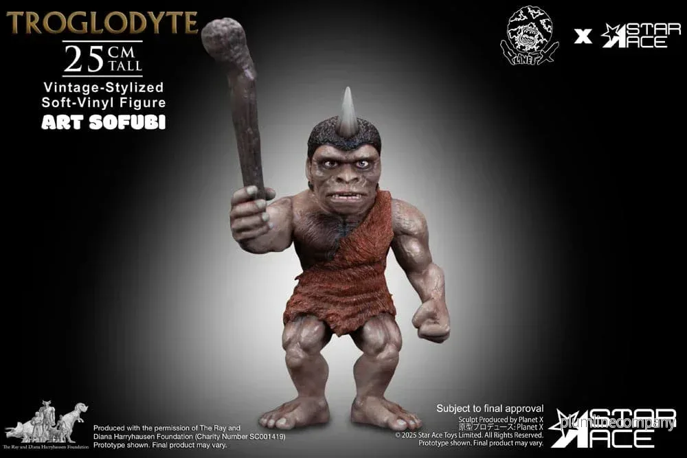 Ray Harryhausen Soft Vinyl Figur Troglodyte (Vintage-Style) 25 cm - Bild 3