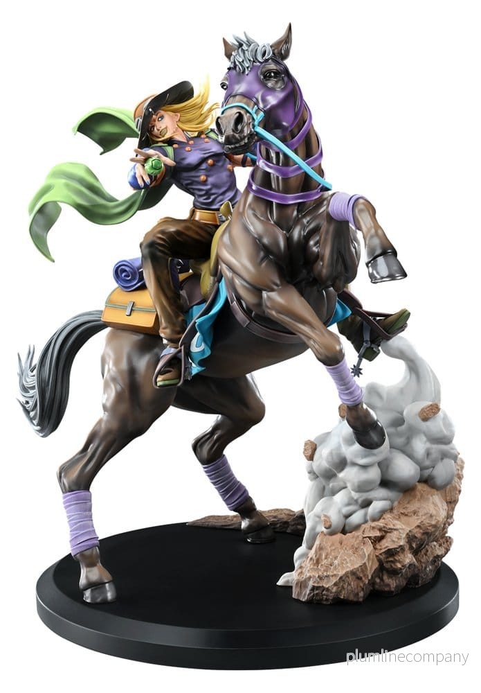 JoJo’s Bizarre Adventure: Steel Ball Run Figur Gyro Zeppeli & Valkyrie 31 cm