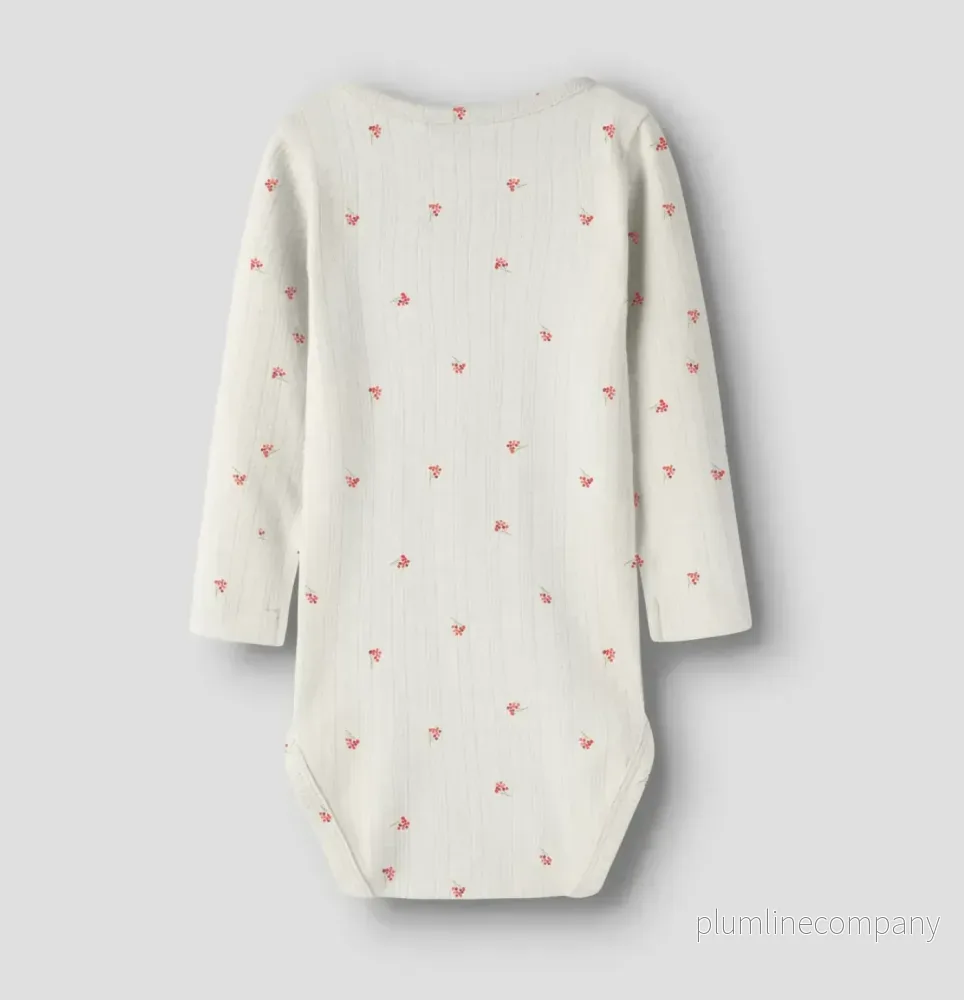 Långärmad bodysuit - NBFBERRIES LS BODY - Bild 2
