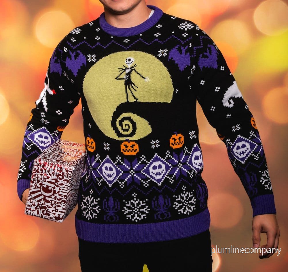 Nightmare Before Christmas jultröja i 8-bitars retrostil - Bild 3