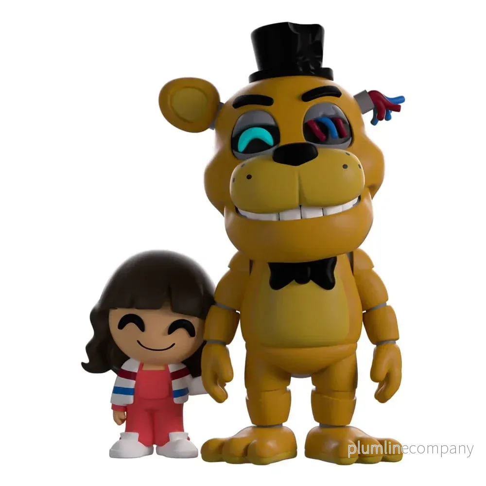 Five Nights at Freddy's Figur Abby & Golden Freddy 11 cm
