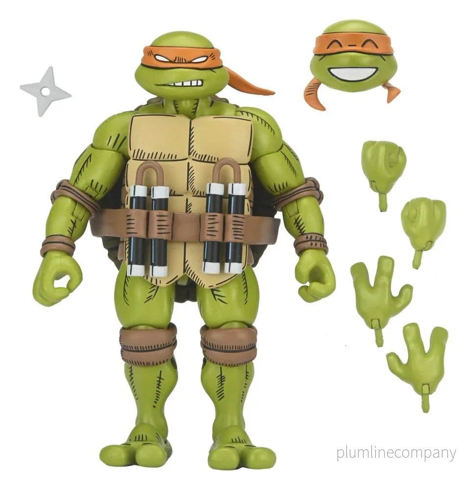 Teenage Mutant Ninja Turtles x Usagi Yojimbo Ultimat Actionfigur Michelangelo 18 cm Teenage Mutant Ninja Turtles x Usagi Yojimbo Ultimat Actionfigur Michelangelo 18 cm