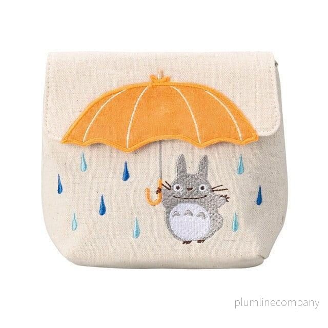 My Neighbor Totoro Myntbörs med Totoro och Orange Paraply - Bild 2