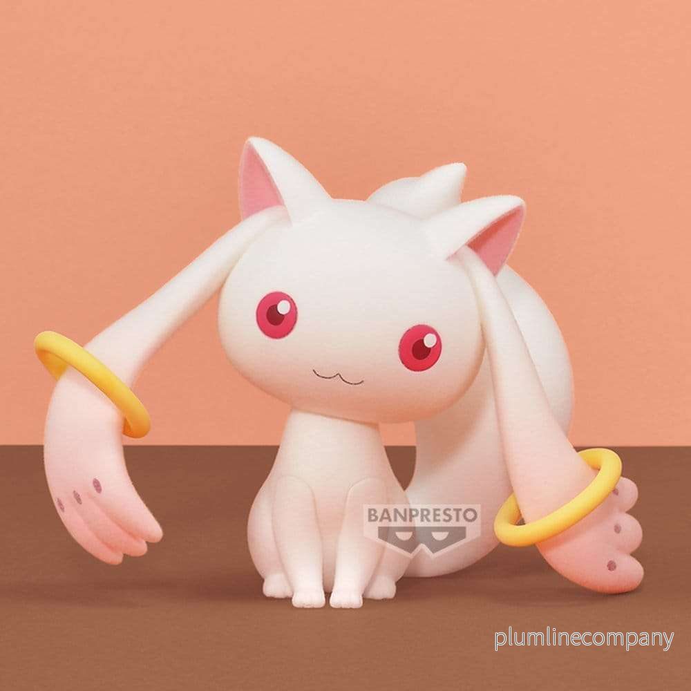 Puella Magia Madoka Magica the Movie Fluffy Puffy PVC-figur Kyubey & Bebe ver. A Kyubey 7 cm - Bild 2