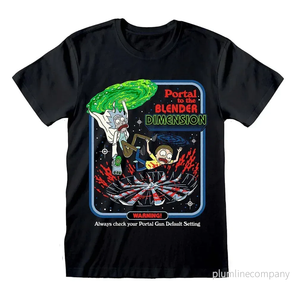 Steven Rhodes T-Shirt Rick and Morty Portal Collab