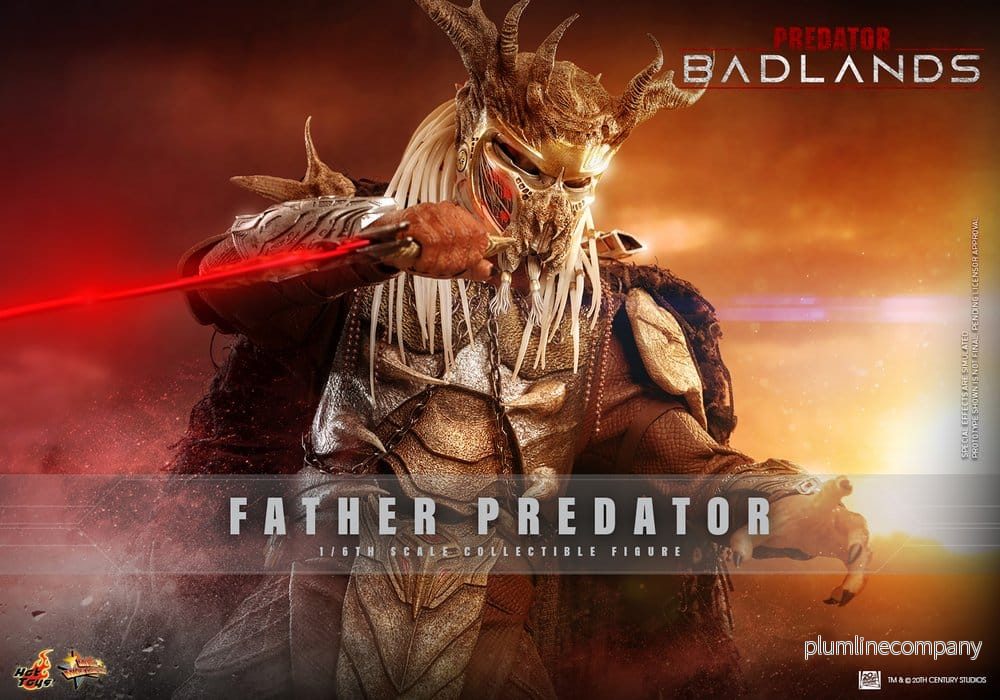Predator: Badlands Film Mästerverk Action Figur 1/6 Njohrr 36 cm - Bild 3